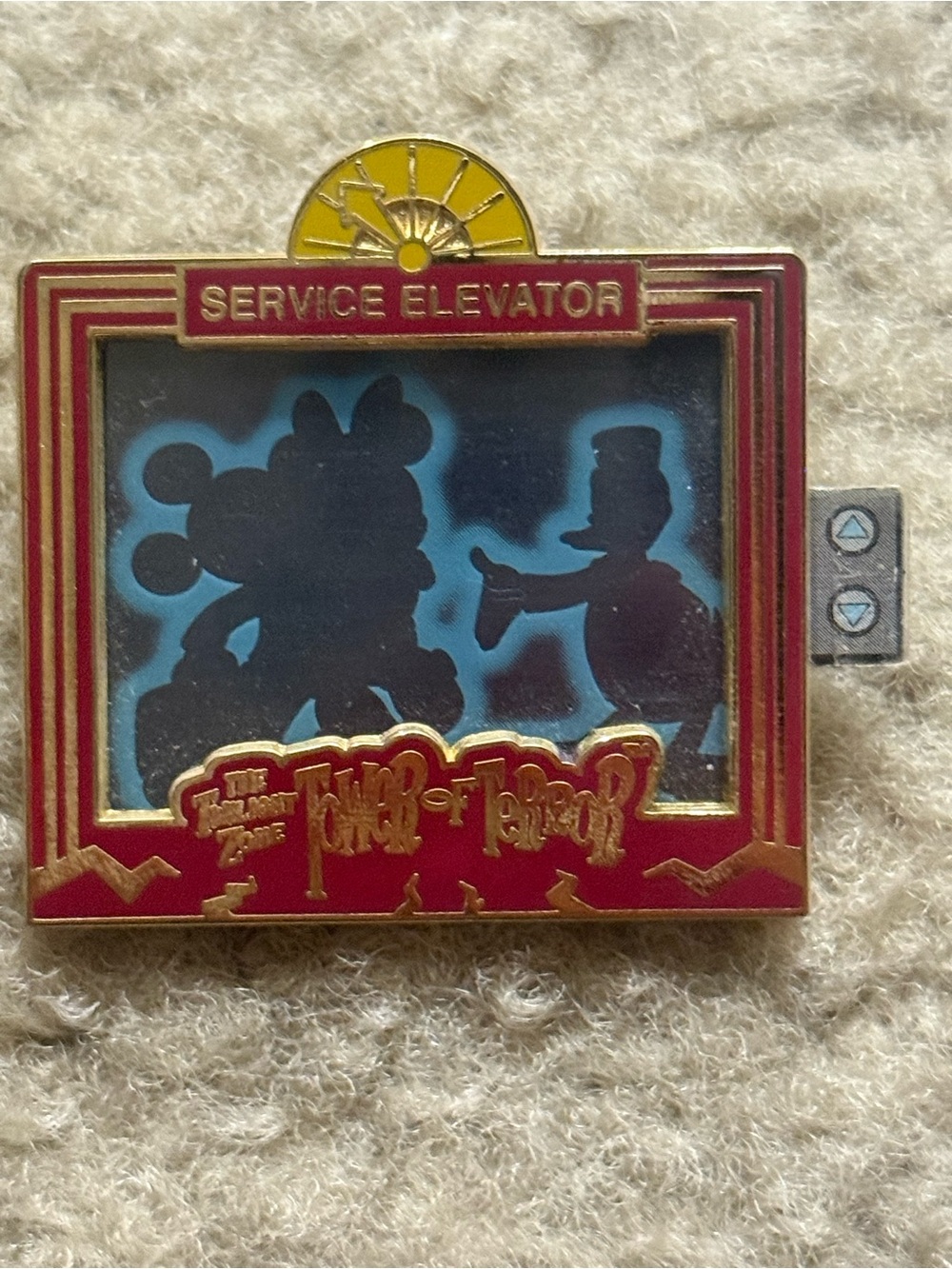 Disney World Tower of Terror Twilight Zone Mickey Pin